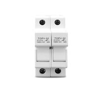 2P Parallel DC Fuse Holder 10 * 38mm High Voltage Solar PV 1000V TOPV-30 NWPNLXEA