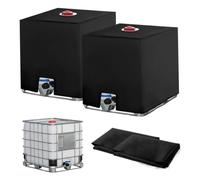 2PC pour Cuve IBC 1000L Bâche Recuperateur d Eau de Pluie Anti-UV Anti-Poussière 1000l 116 x 100 x 120 cm Noi-yd