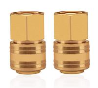 2pc raccord d'air comprimé raccord interne 1/2 "filetage intérieur laiton filetage femelle