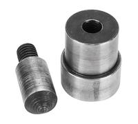 2pcs 1.5-16 Mm 45# Outil de Poinçon en Cuir en Acier, Poinçon de Trou Creux de Différentes Tailles pour Ceinture, Tissu, Cuir, Boucle D'oeillette, Rapide et Précis (16 mm)