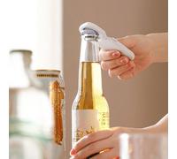 2pcs/1 pièce Ouvre-bouteille magnétique multifonction, 3-en-1 pièce Ouvre-bouteille, Ouvre-canette et Ouvre-capsule, Convient pour la bière à la maison, les bouteilles de boisson, les canettes de bièr