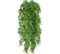 2pcs 115cm Plantes Artificielles Suspendues Fausse Plantes Tombante Longue | Fausse Plante Grimpante Faux Plantes d'intérieur Fougère de Boston pour Mur Maison Panier Suspendu Décor