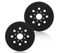 2pcs 125 mm Plateau De Ponçage, Plateau Ponceuse, Compatible Avec Pex 220 A, Gex 125-1 Ae, Pex 220 Ae, Skil 7402/7490, Remplacement Avec Système De Collecte De Poussière Efficace