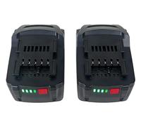 2pcs 18V 5Ah Batterie de Rechange Li-ION pour Metabo 6.25499 6.25499.00 6.25527 625341000 625342000 625343000 625457000 625591000 625592000 625596000 BSZ18 MTB18B BS18LT SB18LT