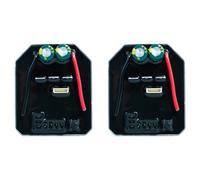 2Pcs 21V/50A Brushless Lithium Drill Controller Aluminum Shell Dual-Capacitor Electric Drill Board High-Power Controller