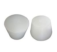 2pcs 3 # -14 # silicone fiche sans trou pour bouchon Airlock Valve barboteur Brew vin de qualité alimentaire en caoutchouc de silicone (11 #)