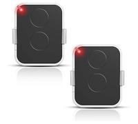 2PCS 433,92 MHz Télécommandes de Portail, Compatible Nice Era ONE2ON2EON4EON1E, 2 Canaux Télécommande Porte de Garage,Rolling Code