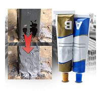 2PCS B)MagicRepair Glue Metal Repairing Adhesive Super Glue,Colle de réparation magique,super colle adhésive de réparation de métal,FerAcier Réservoir Radiateur Fuite spéciale Bouchage Soudage(100g)