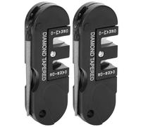 2Pcs Aiguiseur de couteaux, 80 x 30 x 15 mm / 3,1 x 1,2 x 0,6 pouces Aiguiseur de couteaux de poche Aiguiseur de couteaux de cuisine EDC aiguiseur de couteaux à tige conique pour cuisine