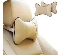 2pcs Appuie-tête Coussin de Cou, Travel Pillow Amovible, Coussin Appuie Tête Voiture en Coton, Oreiller Soutien Cou De Voiture, Coussin Nuque, Oreiller Bureau, Repose Cervical Souple