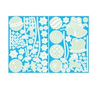 2PCS Auto-lumineux Décoration de Noël Snowflake