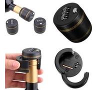 2pcs Bottle Password Lock Pour bouteille de vin d'alcool vide Médiator Stopper Conservati_onaeatza268 G
