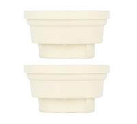 2pcs Bouchon en Caoutchouc d'Échelle de Piscine Pare-chocs de Sécurité d'Échelle Accessoire Piscine