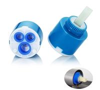 2Pcs Cartouche Céramique Robinet 35mm Cartouche Mitigeur Compatible avec Blanco 121894 Vanne Céramique Thermostatique Replacement Cartridge pour Mélangeur Cuisine Salle de Bain Mitigeur Lavabo Douche