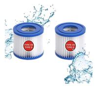2Pcs cartouches filtrantes type VII & D pour Bestway pour filtre Intex Type D pour pompe de piscine SFS-350, SFS-600, RP-350, RX-600