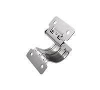 2PCS Charnière Cachée Arc,Support Amorti Quincaillerie