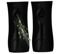2PCS Désodorisant à Pulvérisation Automatique Désodorisant à Détection de Lumière Synchronisation Automatique Installation Facile Alimenté par Batterie avec Parfum
