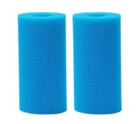 2pcs Filtre à éponge de piscine lavable, filtre en mousse de cartouche de natation réutilisable, filtre à filtre à piscine en mousse Sponge Pool Filter des éponges pour les accessoires d'outils
