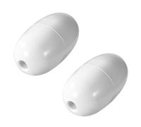 2pcs Flotteur de Tête de Nettoyeur de Piscine A20, Flotteur de Ballast en Plastique EA20 de Remplacement pour Nettoyeurs de Piscine Polaris Zodiac 180 280 360 380 EA20 (Blanc)