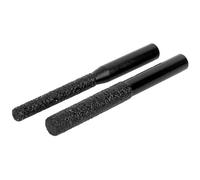 2pcs Fraises à Défoncer Diamantées à Tige Droite Fraise Diamanté Bits de Routeur de Diamant Brasée pour Pierre de Quartz, Marbre et Céramique Granit