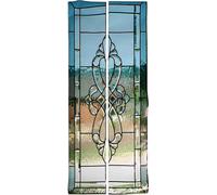 2Pcs Glass Door Sticker Self Adhesive Water Resistant Wall Sticker for Home Decoration (autocollant pour porte en verre)