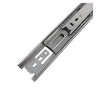 2pcs glissière de tiroir en Acier Inoxydable 45mm Largeur 10''-24'' Rail de Rail de tiroir à Fermeture Douce Pliable Rail de tiroir à roulement à Billes télescopique (Taille : 18inch)