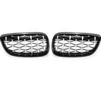 2PCs Grill Grill Black& Chrom Diamond Style pour BMW Série 3 E90 E92 E93