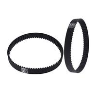 2pcs HTD-3M-225 Courroie de Rabotage en Caoutchouc 9mm Remplacement Compatible pour Bosch PHO 15-82 / PHO 16-82 / PHO 20-82