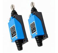 2PCS Limit Switch ME-8112,Fin de Course Mécanique Momentané À Piston Plongeur,1NO+1NC,Contacteur Fin De Course 220V,Interrupteur De Sécurité Pour CNC,Portes Automatiques et Machines Industrielles