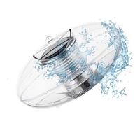 2pcs Lumière De Piscine Solaire Flottant Lumière Étang Lumière Étanche Flottant Boule Lampe Solaire Lumières Couleur Changement Pour Piscine Bassin De Jardin Chemin Décoration Noir