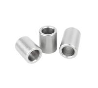 2pcs manchons de roulement cylindriques en acier inoxydable, ID 12mm, OD 17mm, hauteur 20mm, douille de roulement creuse, entretoise de manchon de support de roulement, 12x17x20mm(2pcs)