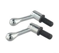 2PCS Milling Machine Table Lock Bolt M1/2 Thread Handle | M1/2 thread fit, adjustable locking, turret milling machine part, stable fixation, precise control