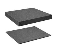 2PCS Mousse De Boîte À Outils,Grilles De Découpe En Mousse,Plaque De Valises À Malette,Insert En Pour Étui Rigide,Pour Caméra Et Garniture De Valise,405x305x10MM,405x305x25MM,Kiuiom