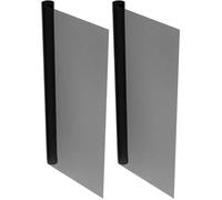 2pcs Moustiquaire - Ajustable Noire - 150x200cm polyester - Anti-moustiques découpable