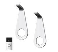 2pcs Outil de Remplacement de e Sonnette Vidéo, Tournevis pour Sonnette Doorbell en Acier Inoxydable Compatible avec Ring Sonnette à Piles(2 Génération)(Version 2024)