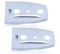 2pcs plaque de guide de chaîne plaque de recouvrement pour Husqvarna 50 51 55 EU1 55 éleveur EPA tronçonneuse # 503152101,503 15 21-01 pièces