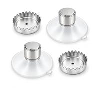 2PCS Porte Savon Aimanté Mural en Acier Inoxydable 304 | Support Magnétique à Ventouse pour Savon Solide, Accroche sans Perçage pour Douche, Salle de Bain et Cuisine