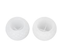 2Pcs Résine Bougeoir Moule Forme Irrégulière Conception Déformable Pratique Bijoux Pot Résine Moule pour Table De Mariage Décor Silicone Matériel 2 Pack