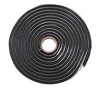 2PCS Ruban Butyle Noir 6 mm x 5 m Butyl Tape Ruban Etancheite pour Coller et Sceller Les Feux Arrière de Voiture les Phares les Fenêtres et Les Couvercles de Trous D'égout (2, 6mm)