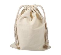 2Pcs Sac Ménage Cordon Stockage Sac à Linge en Respirant Cordon Anti-Poussière Sac Multifonctionnel pour Voyage Maison Randonnée Camping(15 * 20cm)