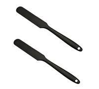 2PCS Spatule Silicone Cuisine Résistante à la Chaleur, Spatule Patisserie et Maryse Patisserie, pour Mélange, Raclage et Cuisson, Spatule Raclette et Marises de Cuisine pour Pâtisserie et Cuisine