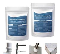 2pcs Steel Reinforced Epoxy Putty,Strong Clay Adhesive,Waterproof Heat-Resistant Metal Repair Putty for Filling Cracks and Holes,For Metal Wood Tile Ceramics for Bonding Repairing Sculpting
