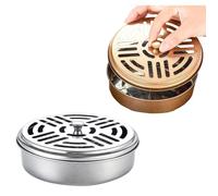 2pcs Support de Bobine de Moustique, Porte-Encens en Métal Classique, Support pour Encens, Adapté à Un Usage Domestique