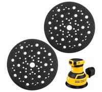 2Pcs Support de Protection 150mm 67 Trous pour Mirka Abranet Deros | Plateau de Ponçage Auto-agrippants, Nylon de Interface Pad pour Ponceuse Excentrique Aléatoire 6/7/9/15 Trous 8295612111