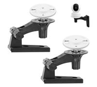 2pcs Support Mural pour Caméra Compatible avec Mercury TPLINK, Support de Caméra au Plafond Réglable Sécurité Intérieure et Extérieure Support Mural pour Caméra Reolink E1 / E1 Pro