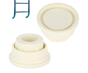2PCS Tampon Échelle Piscine, Caoutchouc Bouchon d'Échelle de Piscine | Protection pour échelles, absorption des chocs, Accessoires pour Échelles Piscine, Pare-Chocs, Sécurité