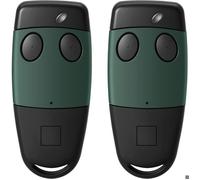 2PCS Telecommande Portail pour CARDIN S449-QZ2 Pré-codée 433 Mhz,2 Canaux Télécommande Ouverture Portail,Remplace le