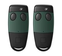 2PCS Telecommande Portail pour CARDIN S449-QZ2 Pré-codée 433 Mhz,2 Canaux Télécommande Ouverture Portail,Remplace le modèle TXQ4492P0