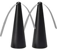 2PCS Ventilateurs Anti-Mouches pour Table - Ventilateur Anti Moustique, Ventilateur De Table Portable Rechargeable, Ventilateurs Anti-moustiques Silencieux, Fly Fans pour Terrasses, Restaurants