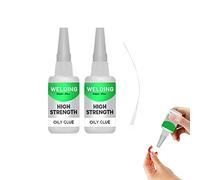 2PCS Welding Super Colle Universelle Uniglue, 50ml Colle à Haute résistance pour Le soudage, Imperméable
